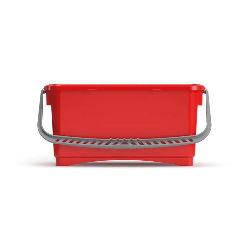 20 L RECHTECKIGER EIMER, ROT