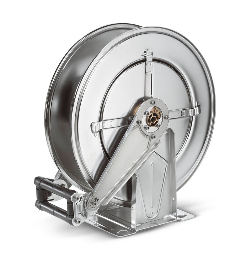 Automatische Schlauchtrommel, Edelstahl, 20 m