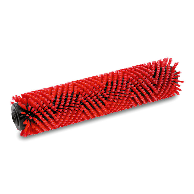 Walzenbürste, mittel, rot, 550 mm