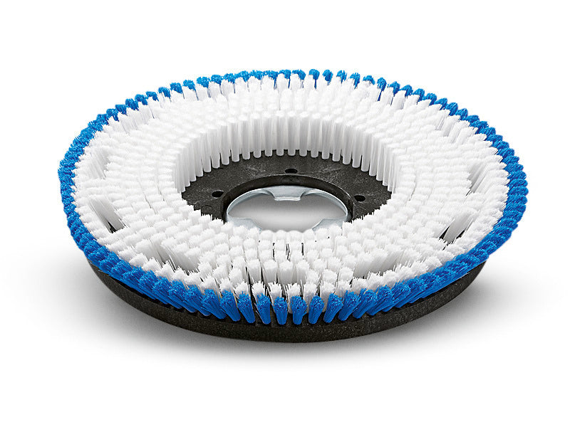 Shampoonierbürste, mittelweich, blau / weiß, 508 mm