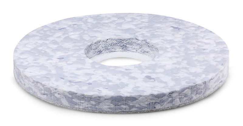 Melaminpad, grau / weiß, 265 mm, 2 Stück