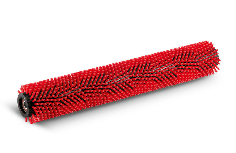 Walzenbürste, mittel, rot, 700 mm
