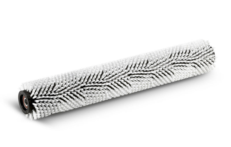 Walzenbürste, weich, weiß, 532 mm