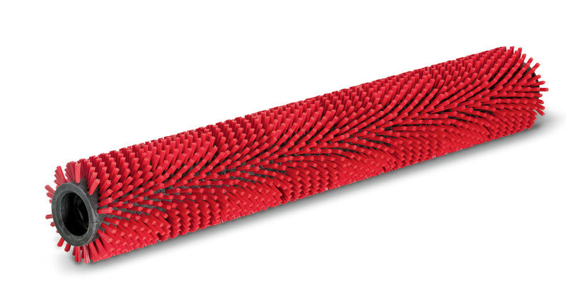 Walzenbürste, mittel, rot, 532 mm