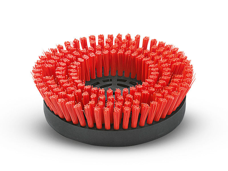 Scheibenbürste, mittel, rot, 220 mm